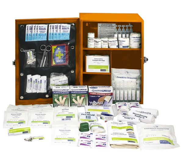 Picture of FIRST AID 20-30 PERSON FIRST AID KIT - METAL WALL MOUNT